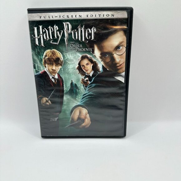 Harry Potter And The Order Of The Phoenix Full-Screen Edition PG Warner Bros DVD - Picture 2 of 5